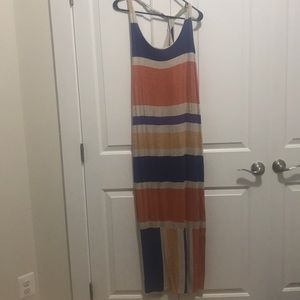 Anthropologie Striped Maxi Dress